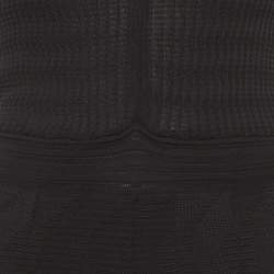 Pre Owned M Missoni Black Knit Back-Open Jumpsuit S