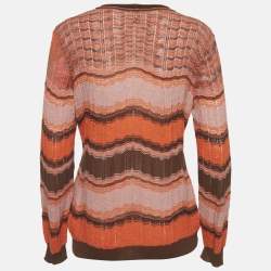 مملوكة مسبقًا كاردبيجان أم ميزوني تريكو متعدد الألوان مقاس وسط - ميديوم