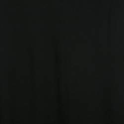 M Missoni Black Knit Elasticized Waist Midi Skirt M
