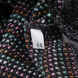 مملوكة مسبقًا M Missoni Multicolor Lurex Knit Sleeveless Maxi Dress M