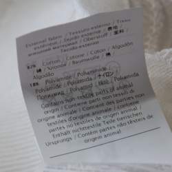 Pre Owned M Missoni White Zig Zag Cotton Cropped Cardigan S