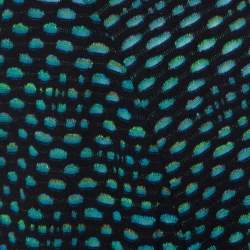 Pre Owned M Missoni Multicolor Dobby Knit Short Sleeve Maxi Dress S