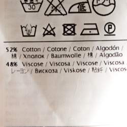 Pre Owned توب أم ميزوني تريكو بوانتل شيفرون برتقالي M