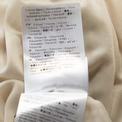 Pre Owned M Missoni Multicolor Lurex Chevron Knit Maxi Skirt M