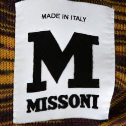 M Missoni Pastel Red Fleece Wool Coat S