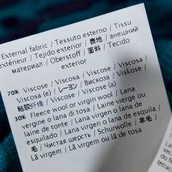 Pre Owned M Missoni Blue Animal Pattern Wool Blend Knit Top M