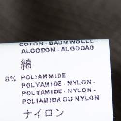 مملوكة مسبقًا كارديغان إم ميزوني تريكو مخطط ثلاثي اللون بأزرار أمامية مقاس متوسط - ميديوم
