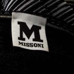 مملوكة مسبقًا فستان أم ميزوني متوسط الطول فضفاض تريكو مونوكروم مقاس متوسط