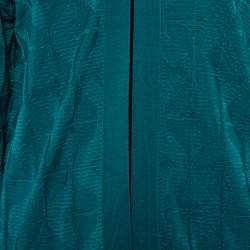 مملوكة مسبقًا كارديغان إم ميزوني صوف أخضر مفتوح مقاس كبير - لارج