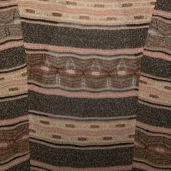 Pre Owned M Missoni Multicolor Lurex Knit Open Back Detail Mini Dress L