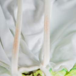 Pre Owned M Missoni Multicolor Chevron Patterned Knit Halter Neck Maxi Dress M