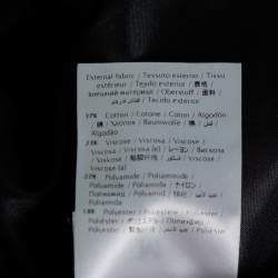 Pre Owned M Missoni Multicolor Chevron Pattern Knit Maxi Skirt S