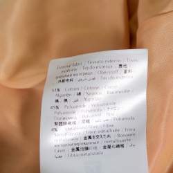 مملوكة مسبقًا M Missoni Multicolor Patterned Lurex Knit Sleeveless Maxi Dress L