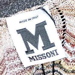 مملوكة مسبقًا كارديجان إم ميزوني تريكو لوريكس متعدد الألوان بأزرار أمامية 