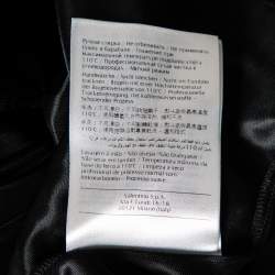 Pre Owned M Missoni Black Wool Knit Maxi Skirt M