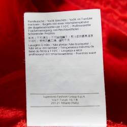 مملوكة مسبقًا فستان إم ميزوني جاكار مورد وردي بلا أكمام مقاس متوسط (ميديوم)