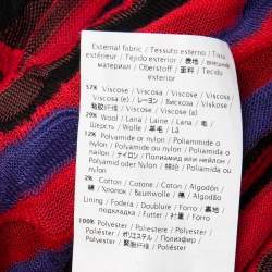 Pre Owned M Missoni Multicolored Knit Maxi Skirt M