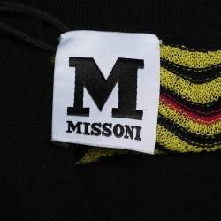 Pre Owned توب إم ميزوني تريكو نمط مموج متعدد الألوان بلا أكمام مقاس صغير - سمول