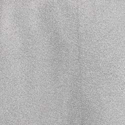 Pre Owned Missoni Silver Lurex Knit Track Pants M