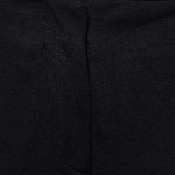 Pre Owned M Missoni Black Stretch Knit Leggings M