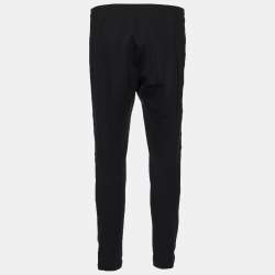 Pre Owned M Missoni Black Stretch Knit Leggings M