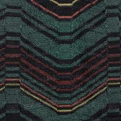 Pre Owned M Missoni Multicolor Chevron Maxi Skirt M