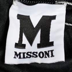 Pre Owned M Missoni Multicolor Chevron Maxi Skirt M