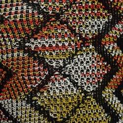 Pre Owned كارديغان إم ميسوني قطن تريكو خطوط متعرجة متعدد الألوان مقاس متوسط - ميديوم