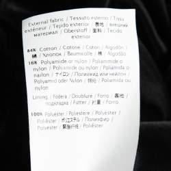 Pre Owned M Missoni Multicolor Zig-Zag Patterned Knit Dress S