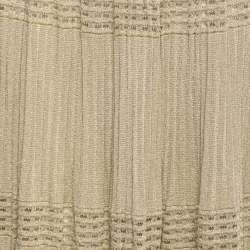 Pre Owned M Missoni Gold Lurex Knit Pleated Maxi Skirt M