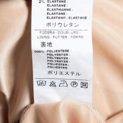 Pre Owned M Missoni Multicolor Patterned Lurex Knit Sleeveless Dress M