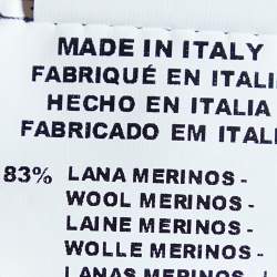 Pre Owned M Missoni Multicolor Wool Shift Dress M