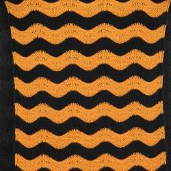 Pre Owned M Missoni Black Multicolor Patterned Knit Midi Dress M