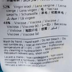 Pre Owned M Missoni Teal Blue Knit Open Cardigan S