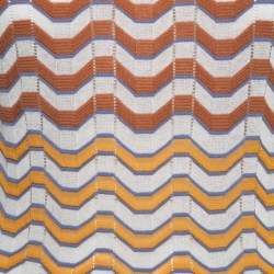 Pre Owned M Missoni Multicolor Patterned Knit Half Sleeve T-Shirt L