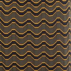 Pre Owned M Missoni Military Green Patterned Knit Maxi Skirt S