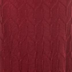 Pre Owned M Missoni Red Patterned Knit Maxi Skirt M