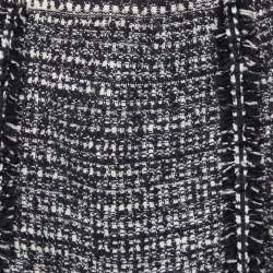 مملوكة مسبقًا M Missoni Black Tweed Effect Wool Knit Mini Skirt M
