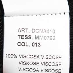 Pre Owned M Missoni Black Jersey Sleeveless Flared Midi Dress M