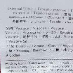 Pre Owned M Missoni Multicolor Patterned Knit Open Front Cardigan L