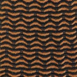 Pre Owned M Missoni Brown & Black Patterned Lurex Knit Maxi Skirt L