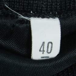 Pre Owned M Missoni Multicolor Chevron Knit Elasticated Waist Maxi Skirt S