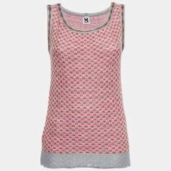 M Missoni Multicolor Patterned Knit Top Shrug Set L