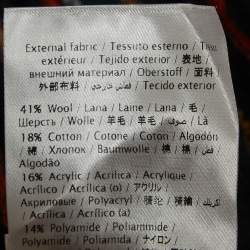 مملوكة مسبقًا M Missoni Multicolor Patterned Knit Long Sleeve Top S