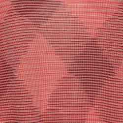 Pre Owned M Missoni Pink Patterned Knit Sleeveless Top M