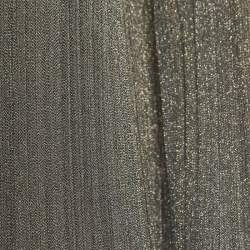 Pre Owned M Missoni Green Lurex Knit Open Cardigan M