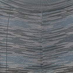 Pre Owned M Missoni Grey Wool Knit Straight Fit Trousers M