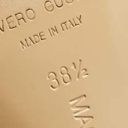 مملوكة مسبقًا Mach & Mach Transparent PVC French Triple Bow Slide Sandals Size 38.5