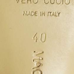 Pre Owned Mach & Mach Black Satin Bow Crystal Embellished Slide Sandals Size 40