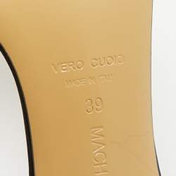 مملوكة مسبقًا صندل ماخ أند ماخ حزام كاحل ساتان أسود عجب توليب مقاس 39